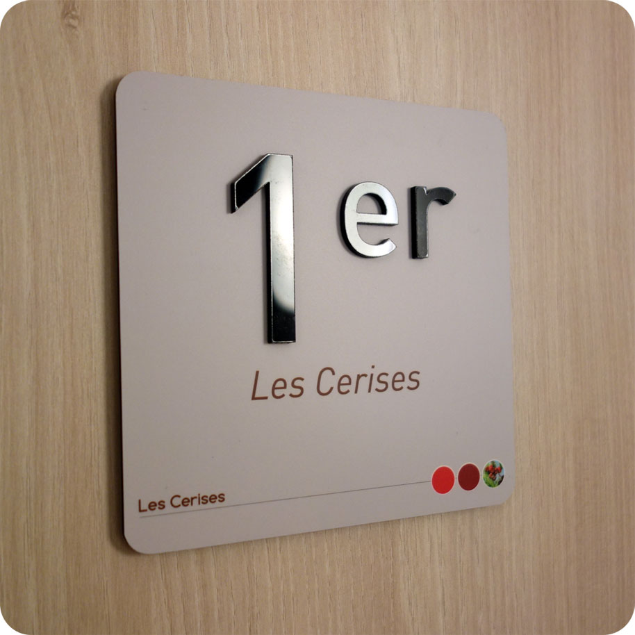 NUMERO ETAGE RELIEF