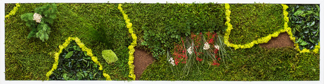 Tableau végétal, décoration par Art on wall